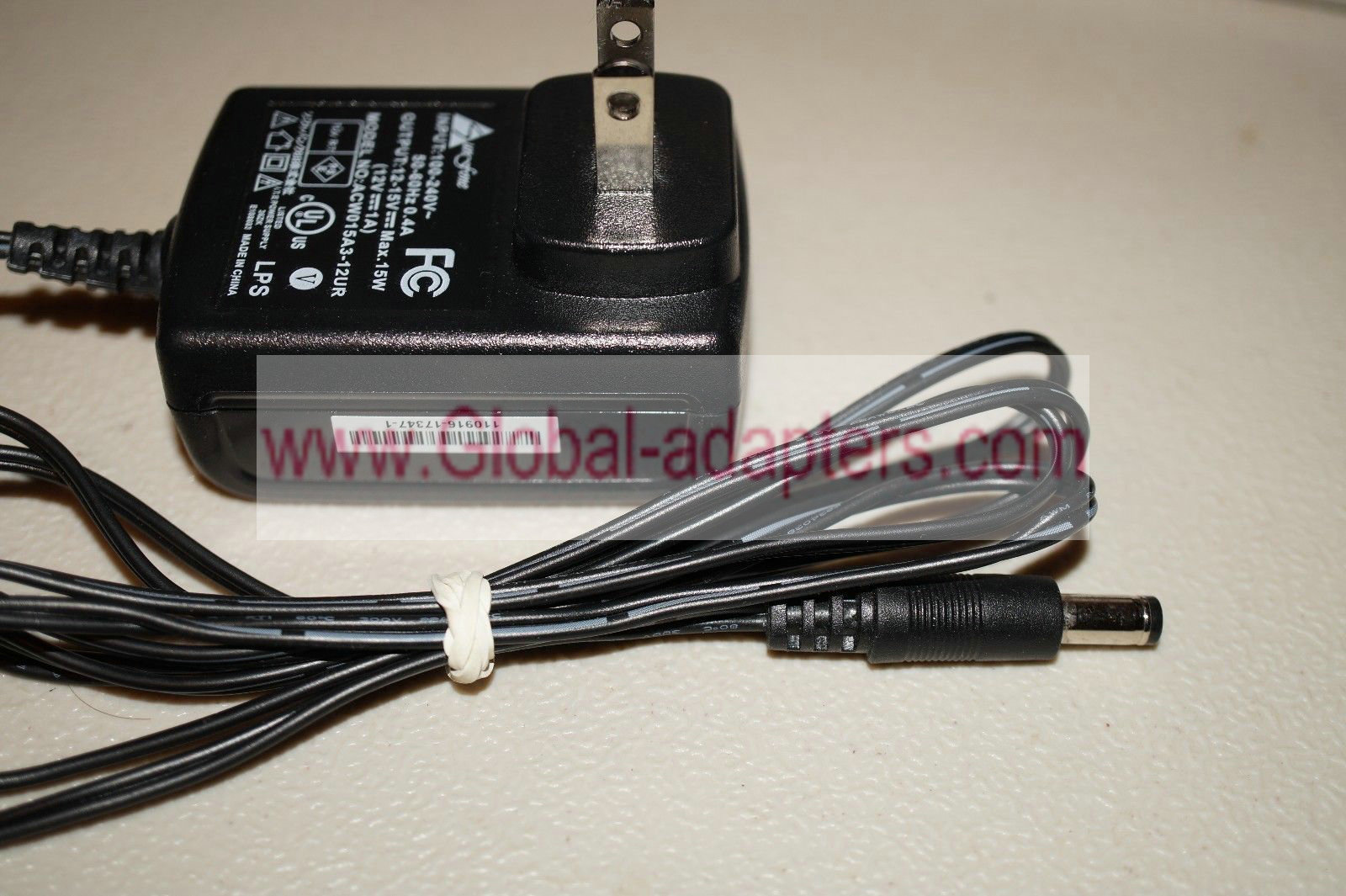 New Sunfone AC Power Adapter ACW015A3-12UR 12V 1A power supply charger - Click Image to Close